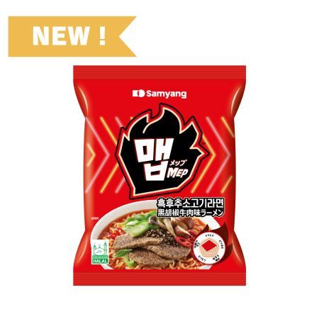 三養 メップ 黒胡椒牛肉味ラーメン 110g